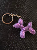 Porte clef chien ballon