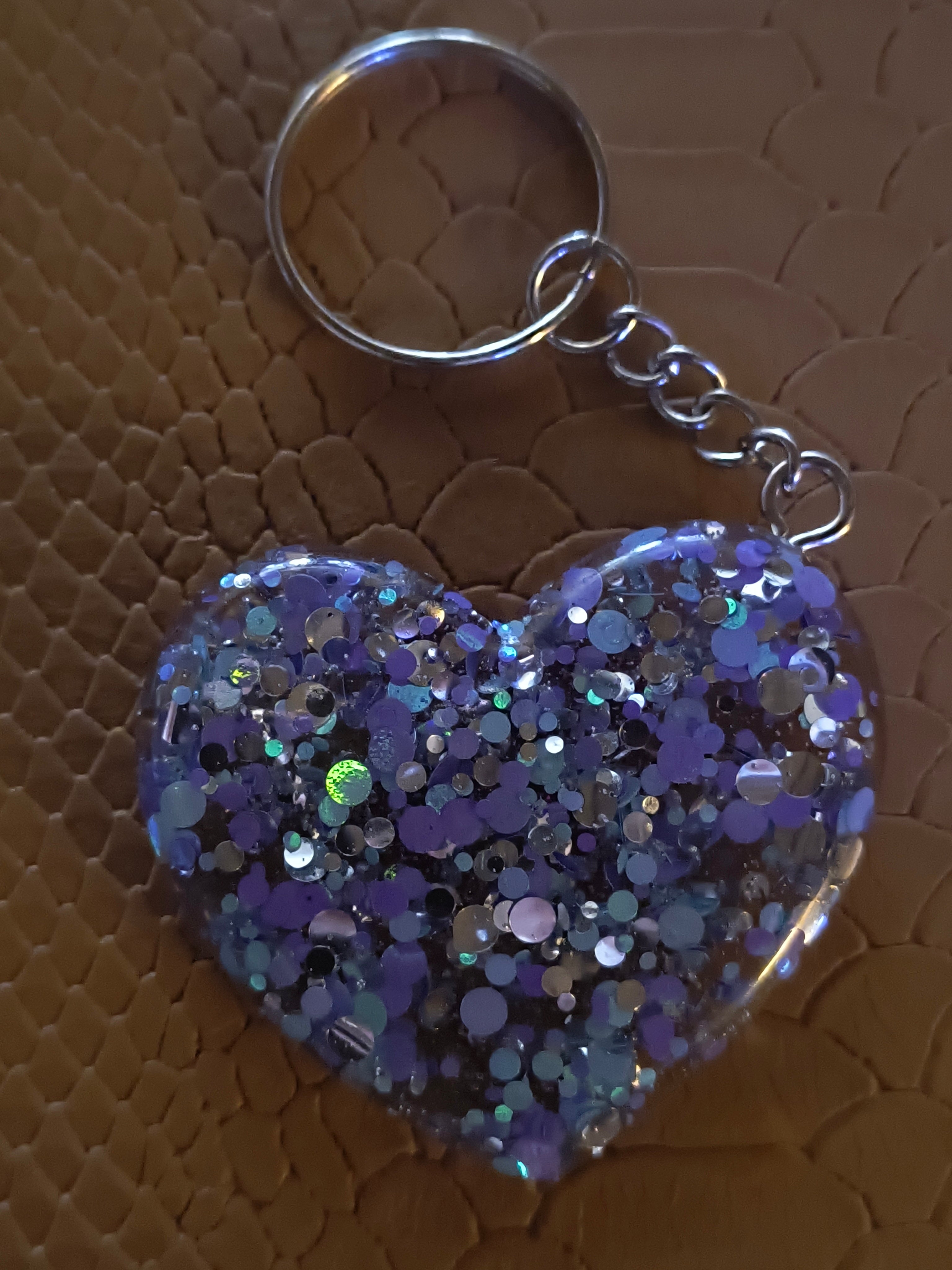 Porte clef coeur