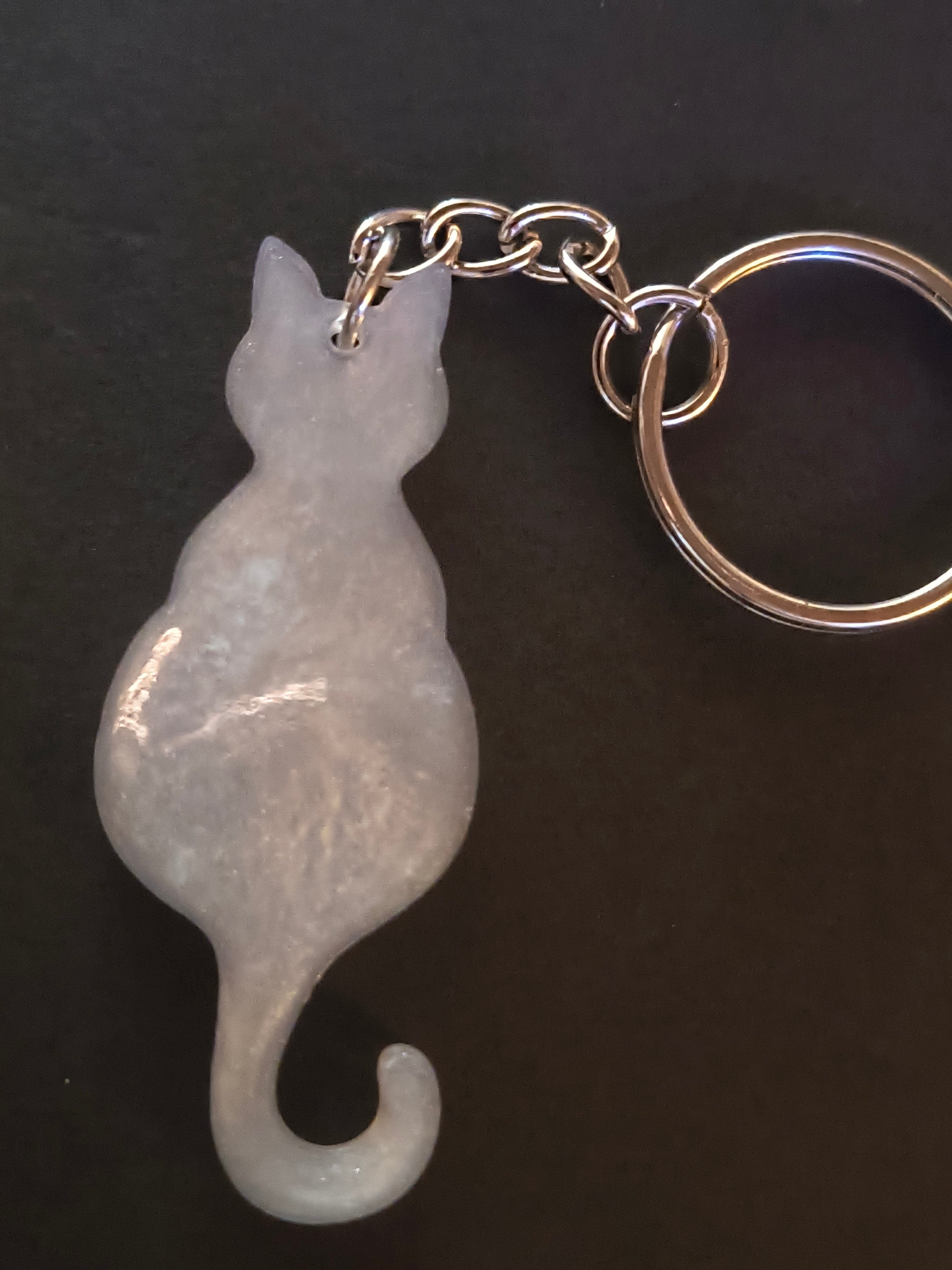 Porte clef chat