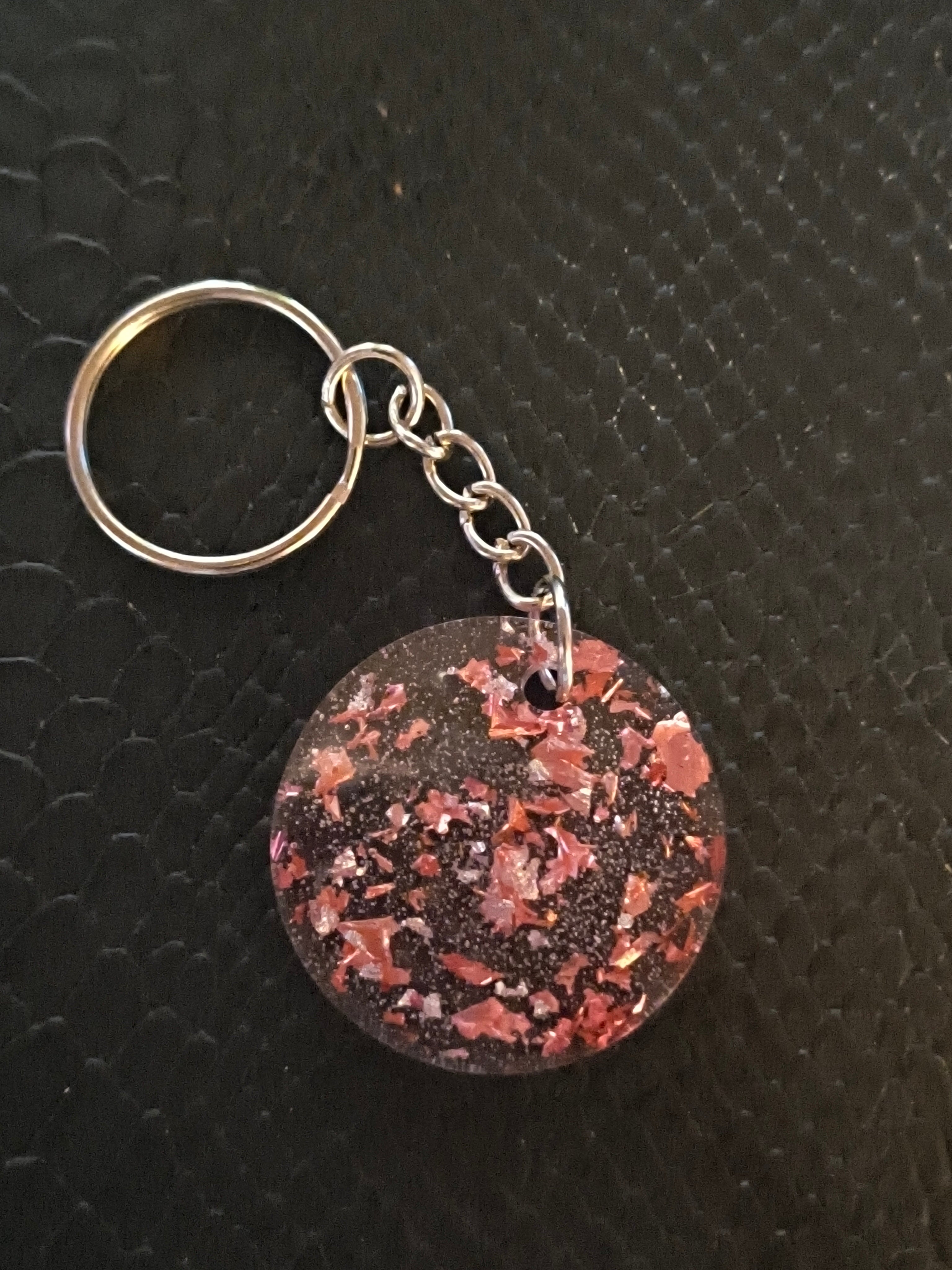 Porte clef rond