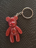 Porte clef ourson plat