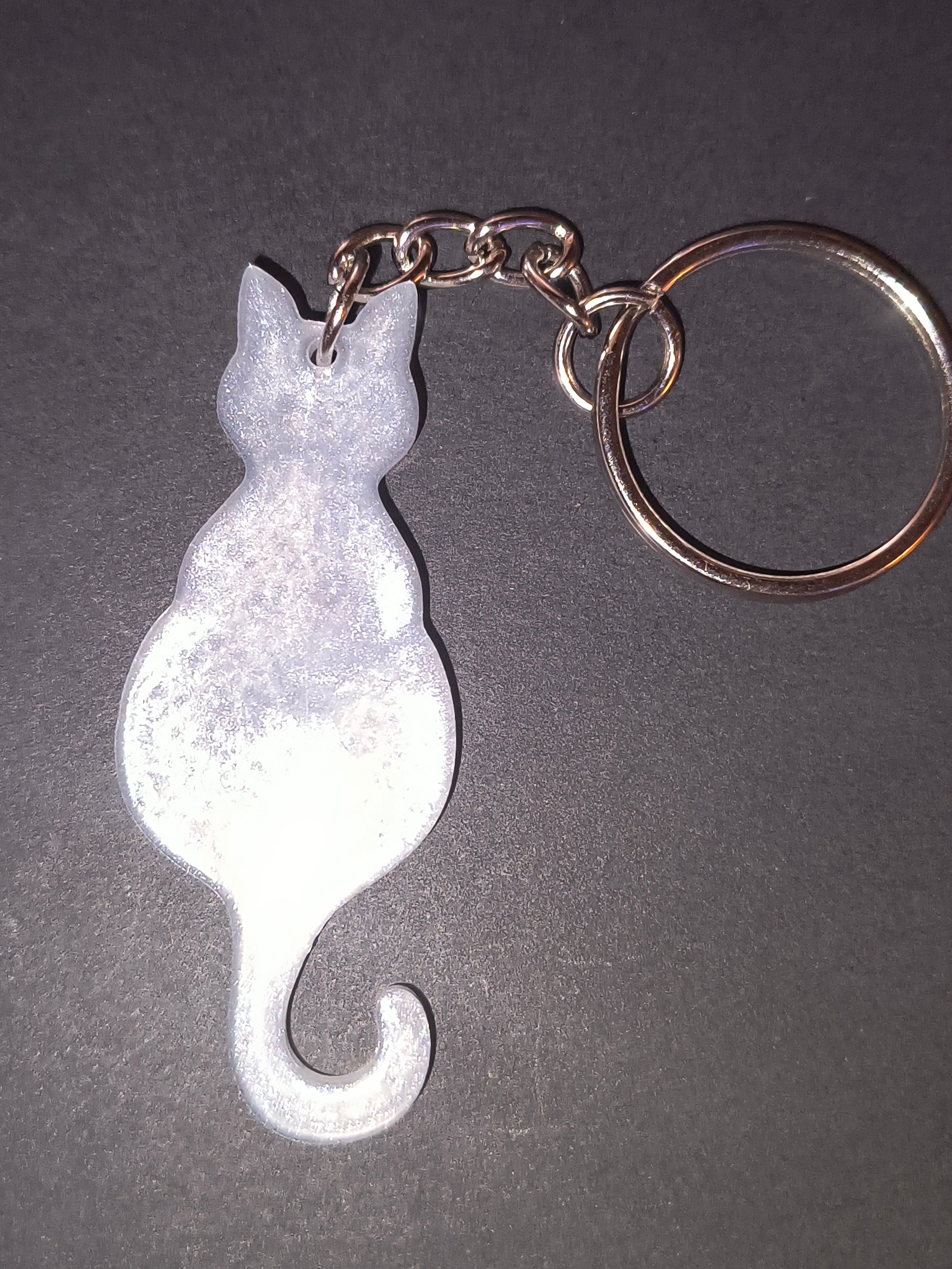Porte clef chat