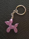 Porte clef petit chien ballon