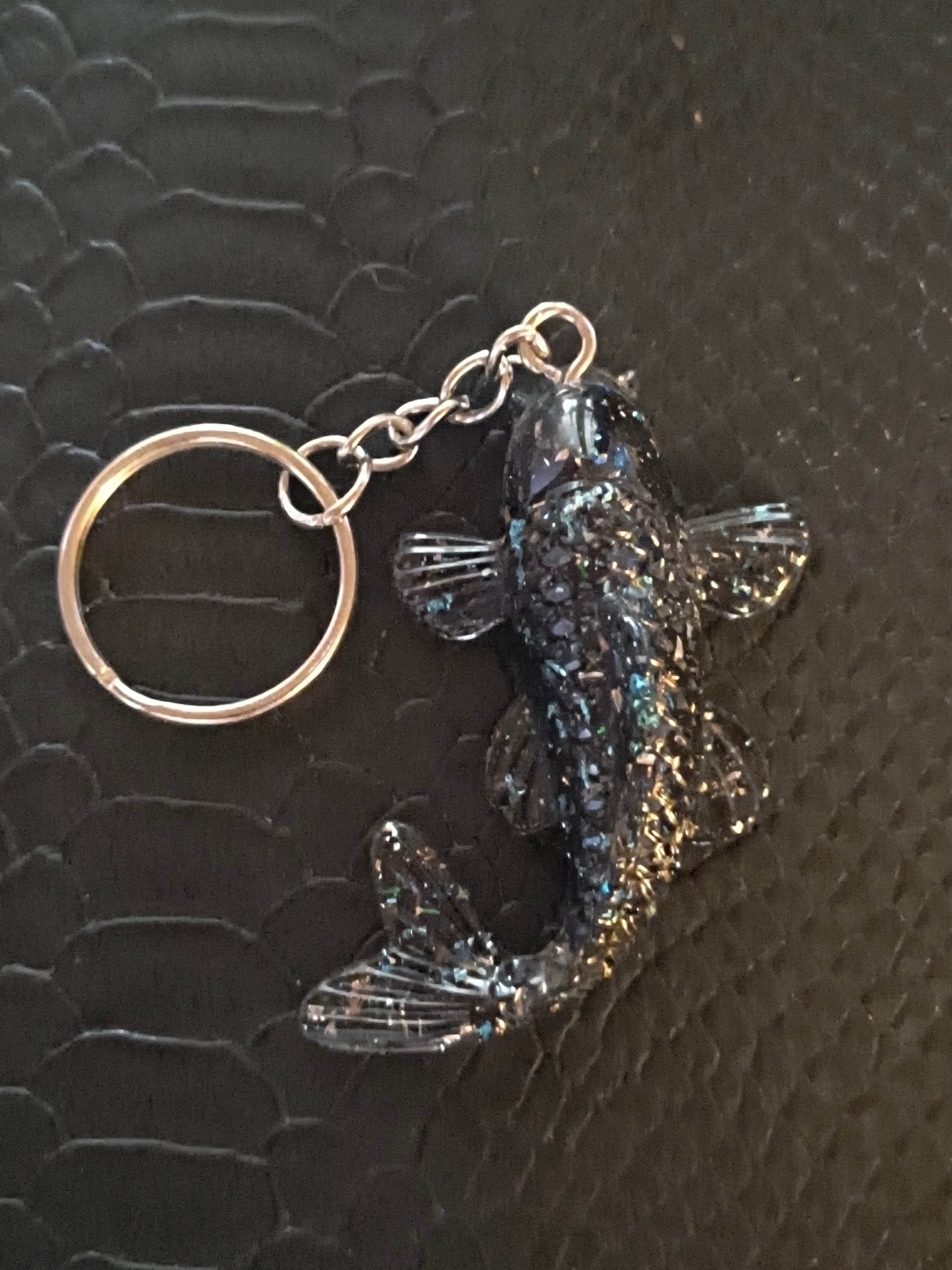 Porte clef carpe koi